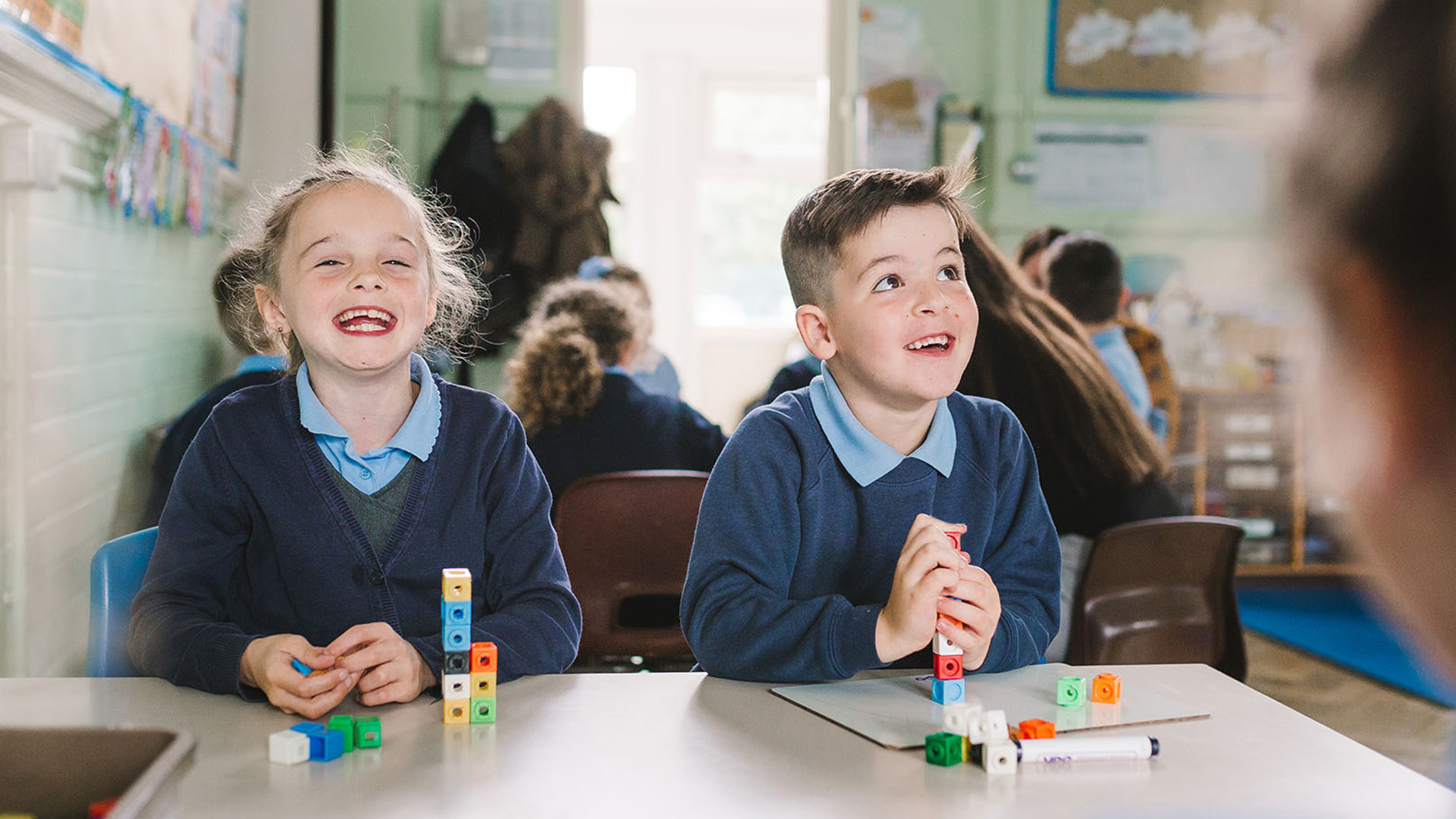 Pupils at Co-op Academy Woodslee